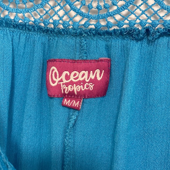 Blue Off-The Shoulder Dress - Picture 5 of 6